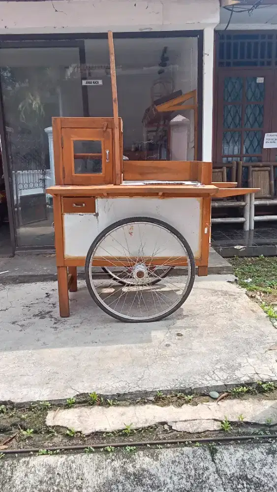 Jual gerobak bakso tusuk cilok sempol