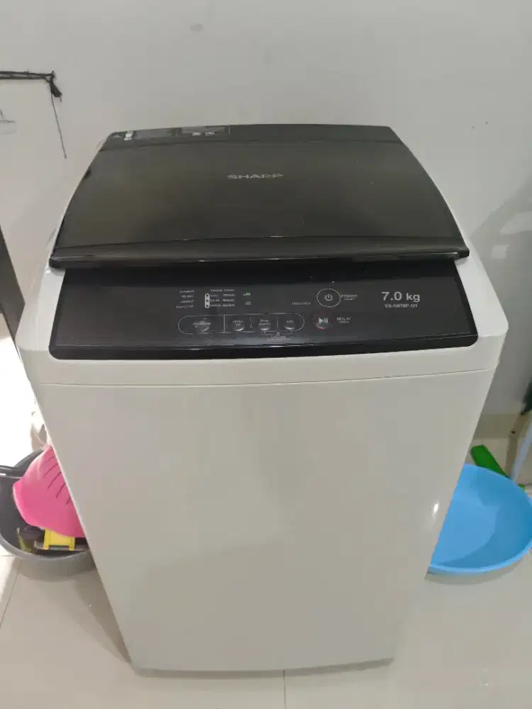 Jual mesin cuci 1 tabung merk sharp