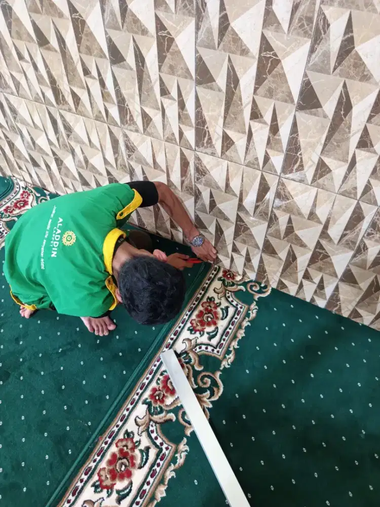 Tersedia Karpet sajadah Masjid import pembelian menyesuaikan kebutuhan