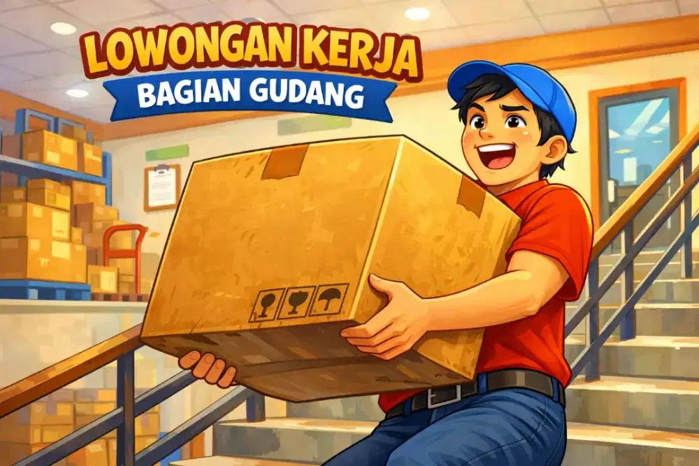 Bagian Gudang Online dan Packing Kota Tangerang