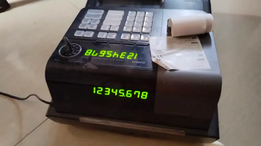 mesin kasir casio SE 10 siap pakai1