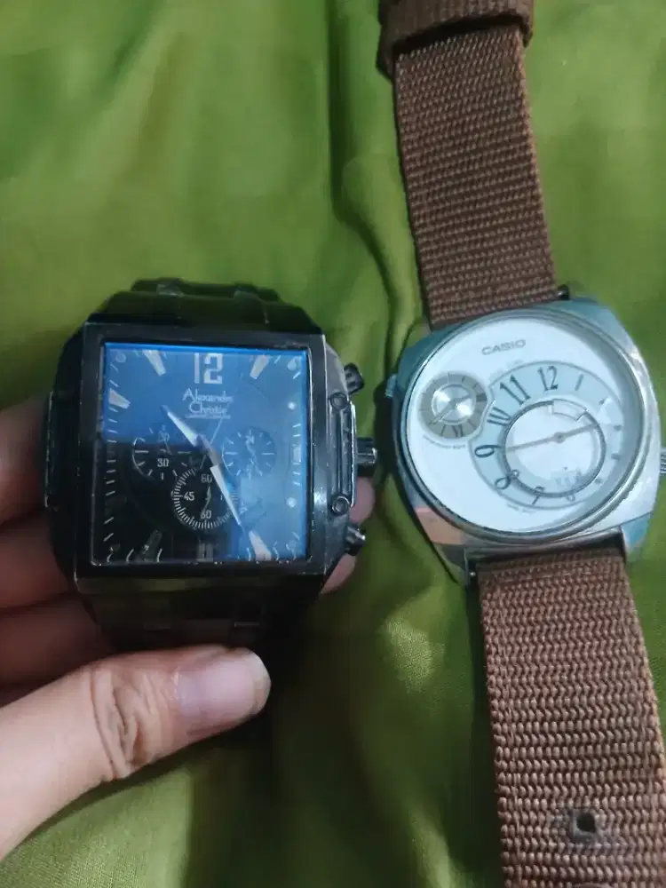 Di jual jam alexander cristie 6261mc dan jam casio