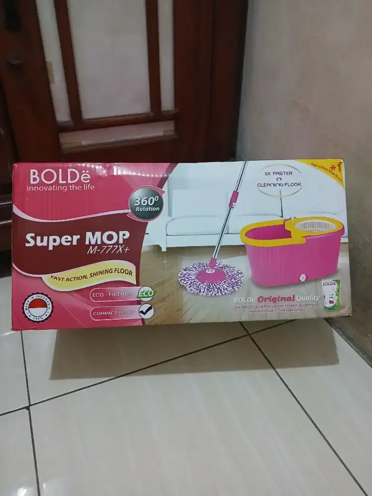 super mop merk BOLDE kondisi baru