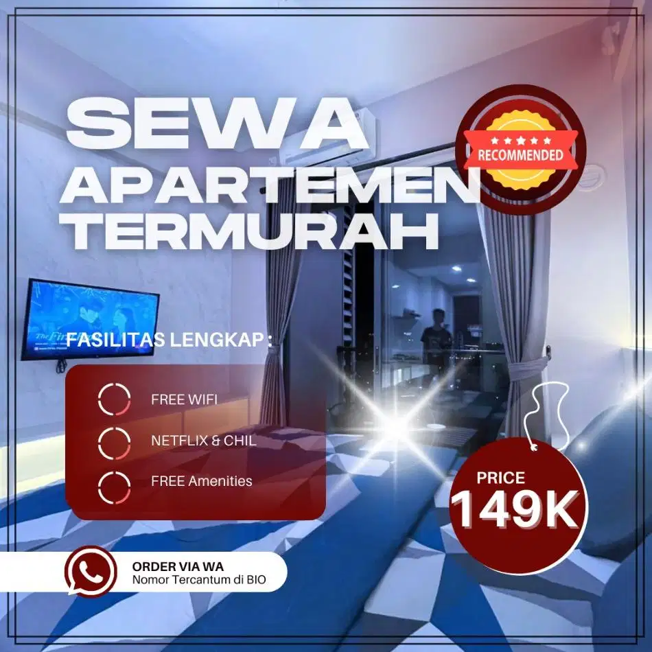 Sewa apartemen Bekasi Timur Harian/Transit Grand Dhika City Termurah