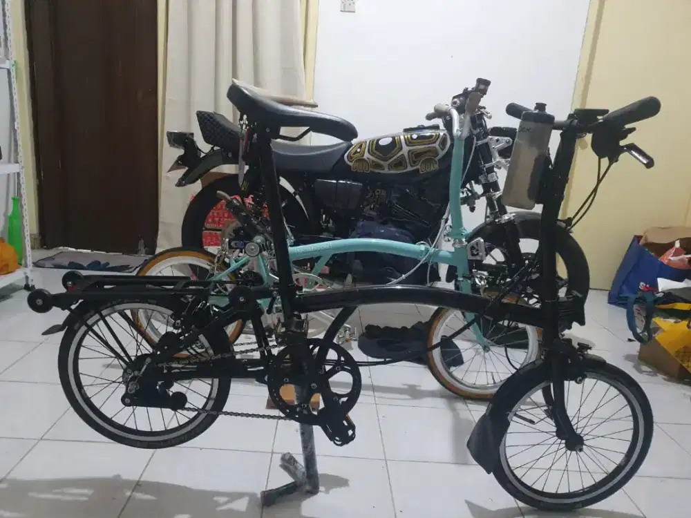 Dijual sepeda Brompthon Type Hitam S6L 2020