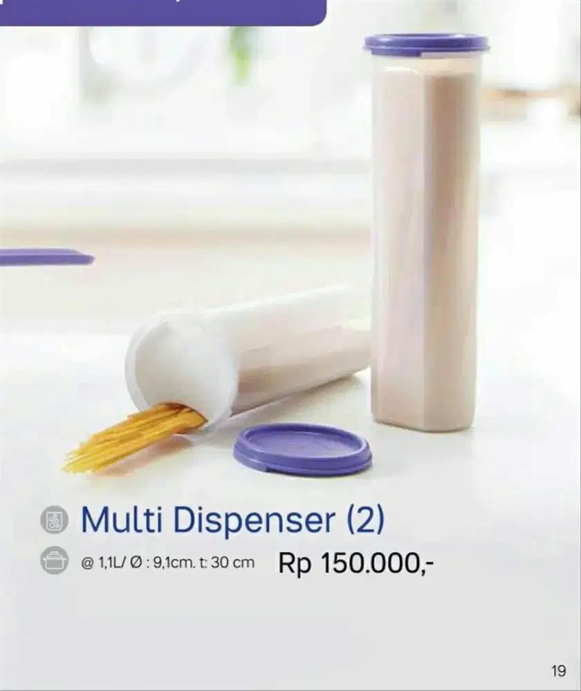 tupperware multi dispenser