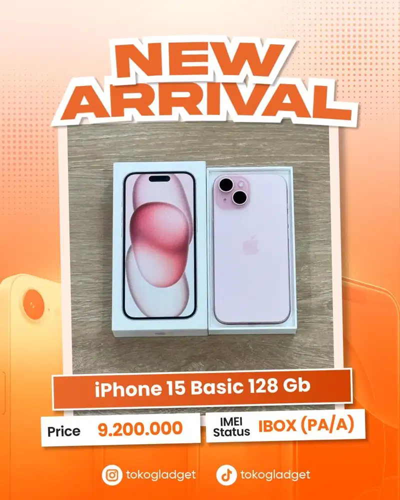 iPhone 15 Basic 128 Gb ex IBOX