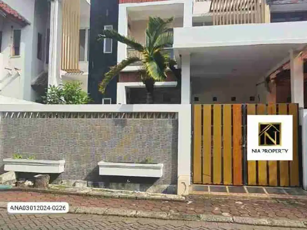 Jual Rumah Modern Raffles Hills Cibubur Cluster Depan