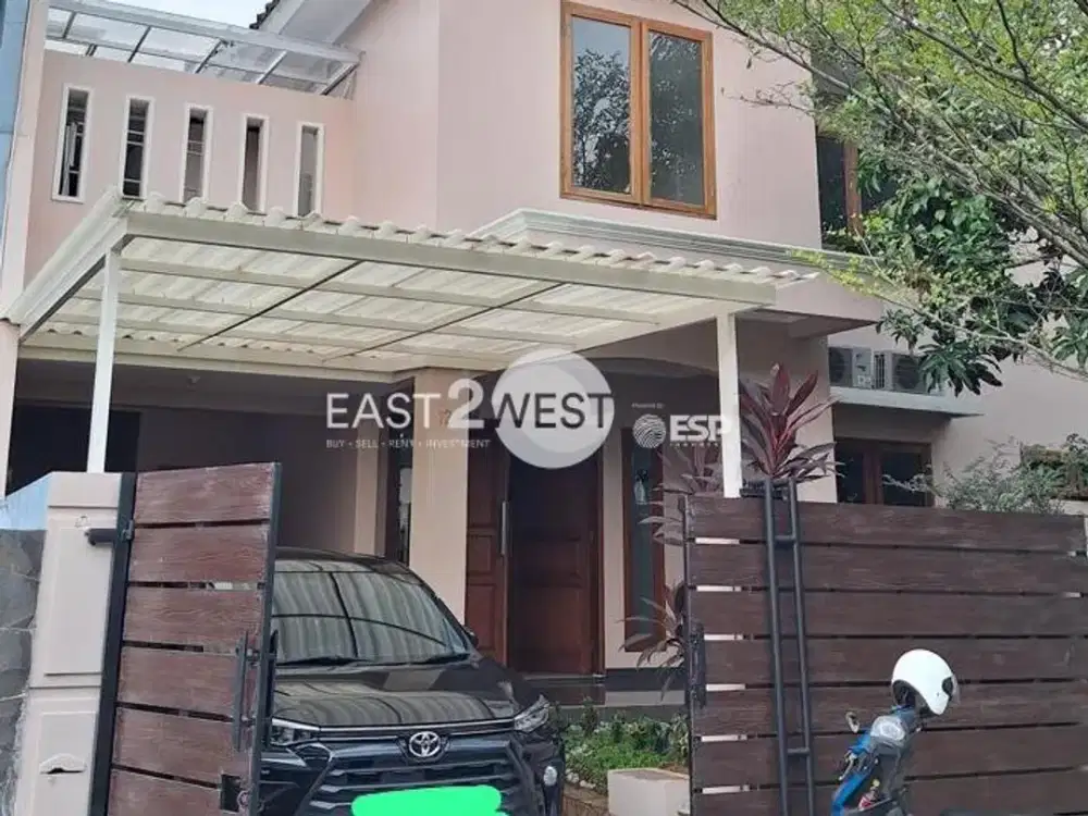 Sewa Rumah Puspita Loka BSD City Tangerang Selatan Bagus Nyaman Strategis Siap Huni