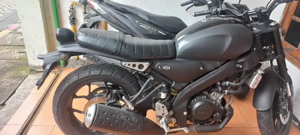 Yamaha XSR 155 Modif Simpel &Jok Lowering