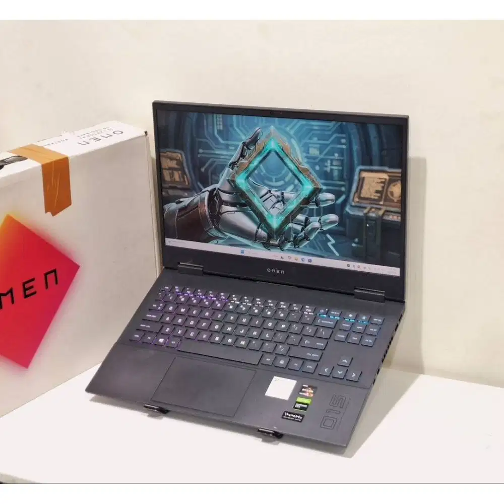 HP OMEN 15 EN0045AX RYZEN 5 4600H RAM 16GB SSD 512GB NVIDIA GTX 1660