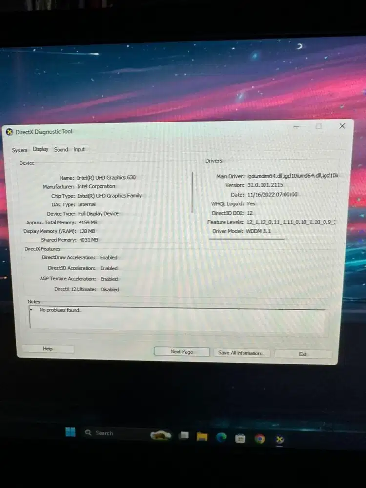 PC SECOND PEMAKAIAN 5 BULAN