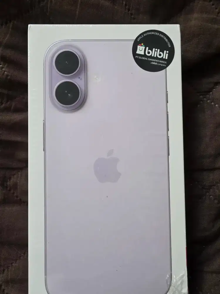 JUAL CEPAT IPHONE 17 BASIC 256 GB WARNA LAVENDER BNIB GARANSI IBOX IND