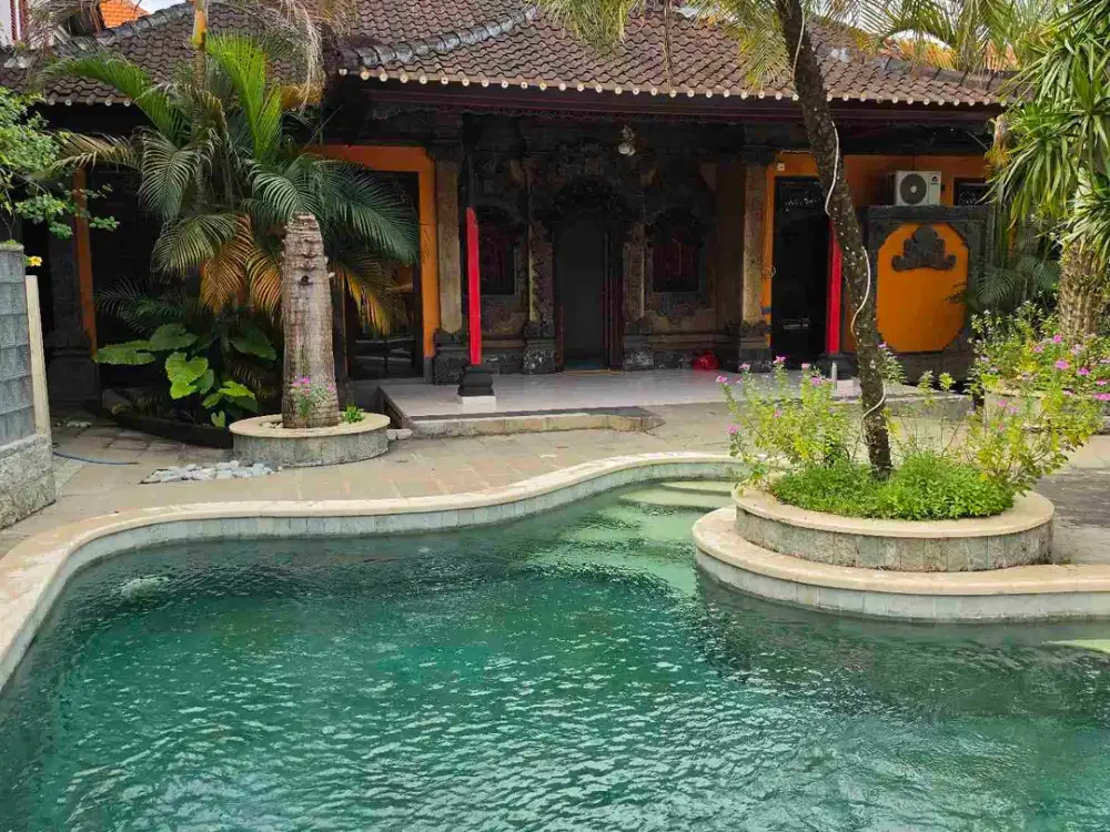 villa 4bedroom 3 bathroom in sanur bali