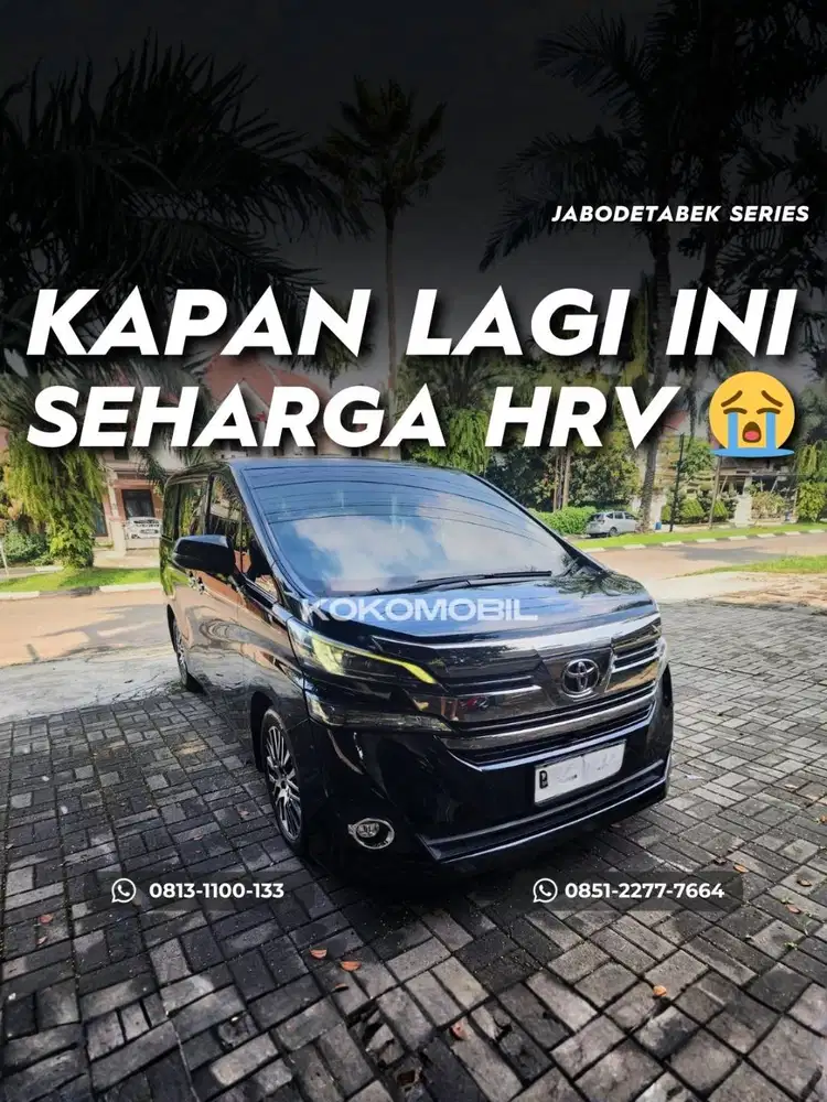 Toyota Vellfire G ATPM  2016