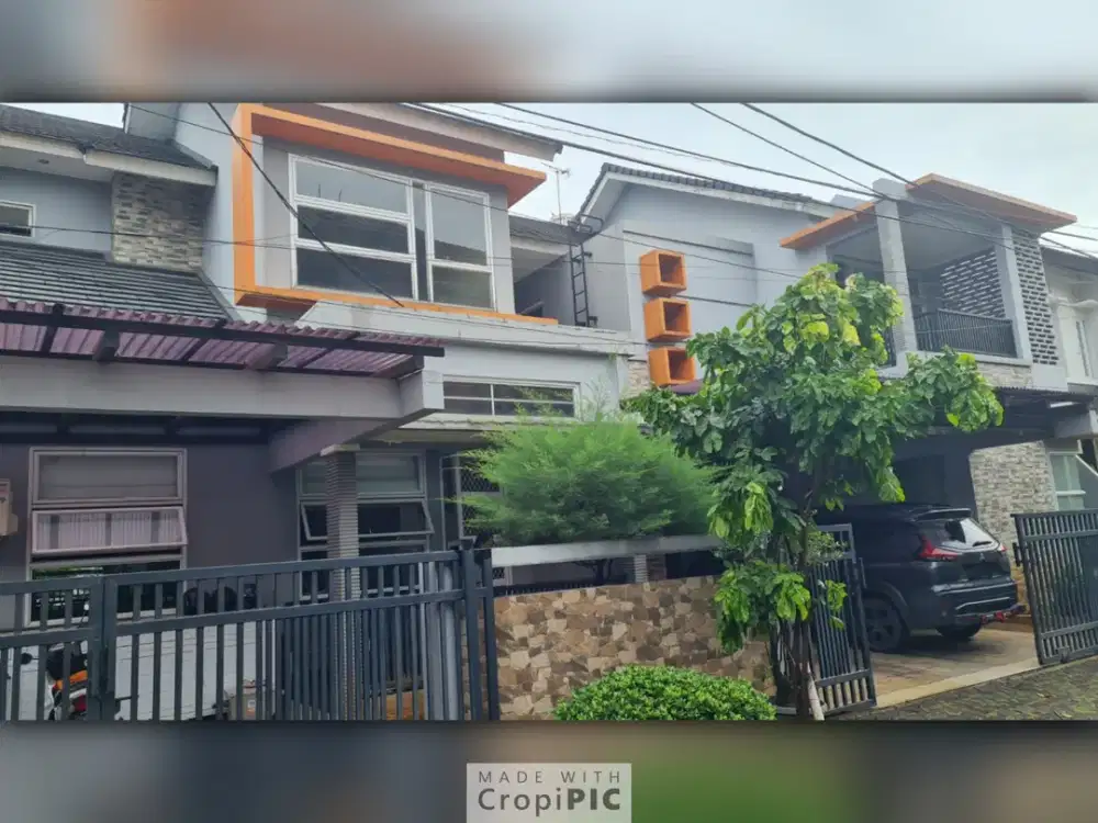 Rumah Mewah Luas 2 Sertifikat di Kemang Pratama, 6+1 Kamar, Fully Furnished, Siap Huni!