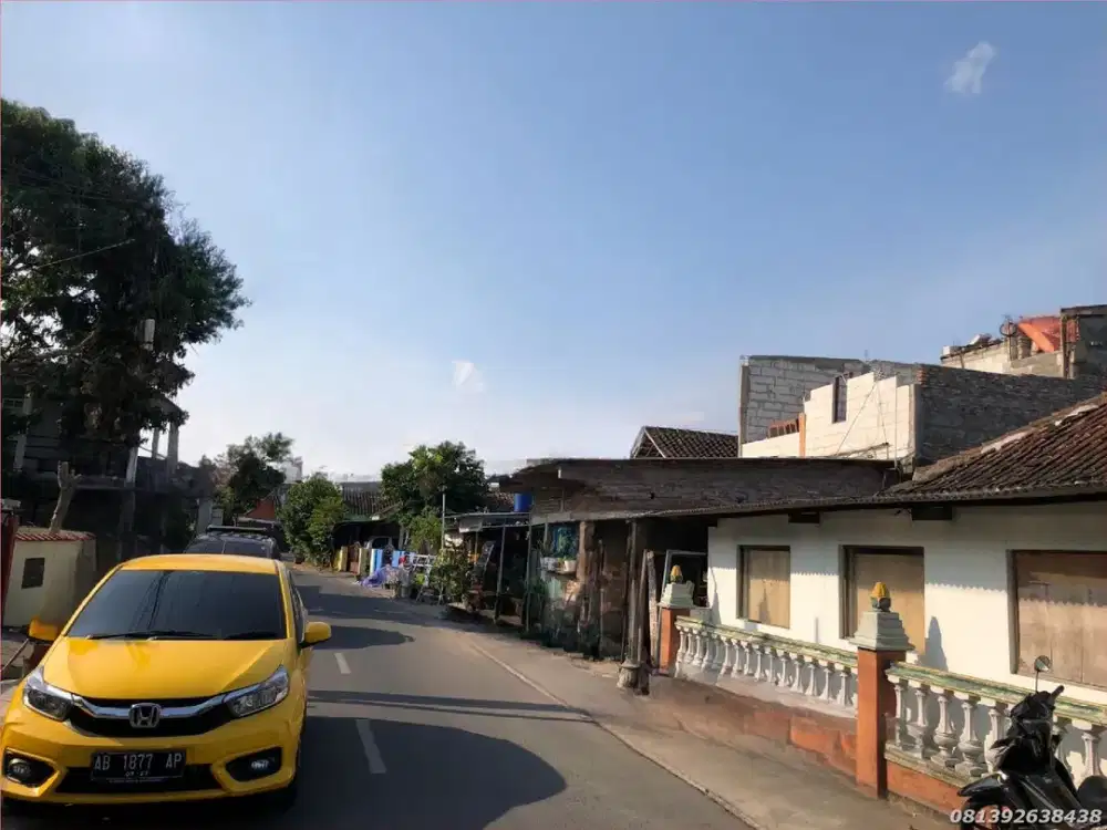 TENGAH KOTA JOGJA; Dijual Tanah Tepi Jalan Utama Sorosutan Umbulharjo