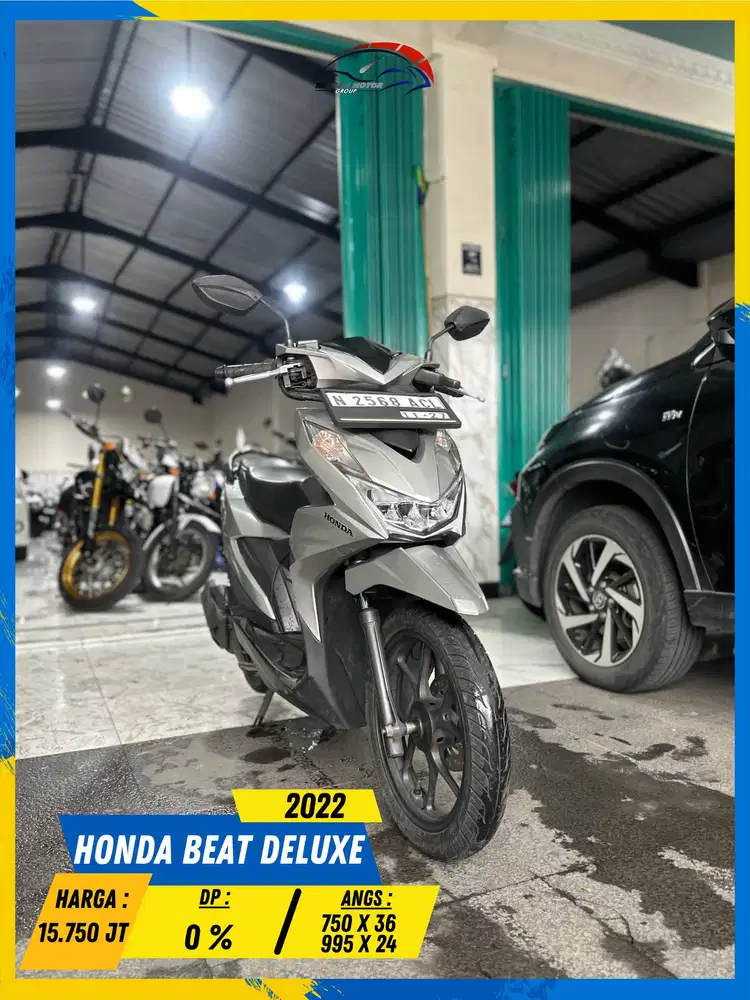 HONDA BEAT DELUXE 2022 MANTAP GASS MASZEHH HIKMAH MOTOR KEPUH