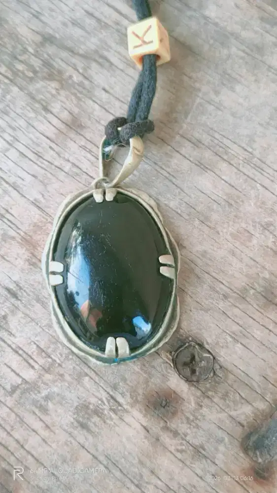 Kalung kecubung tanduk lawas