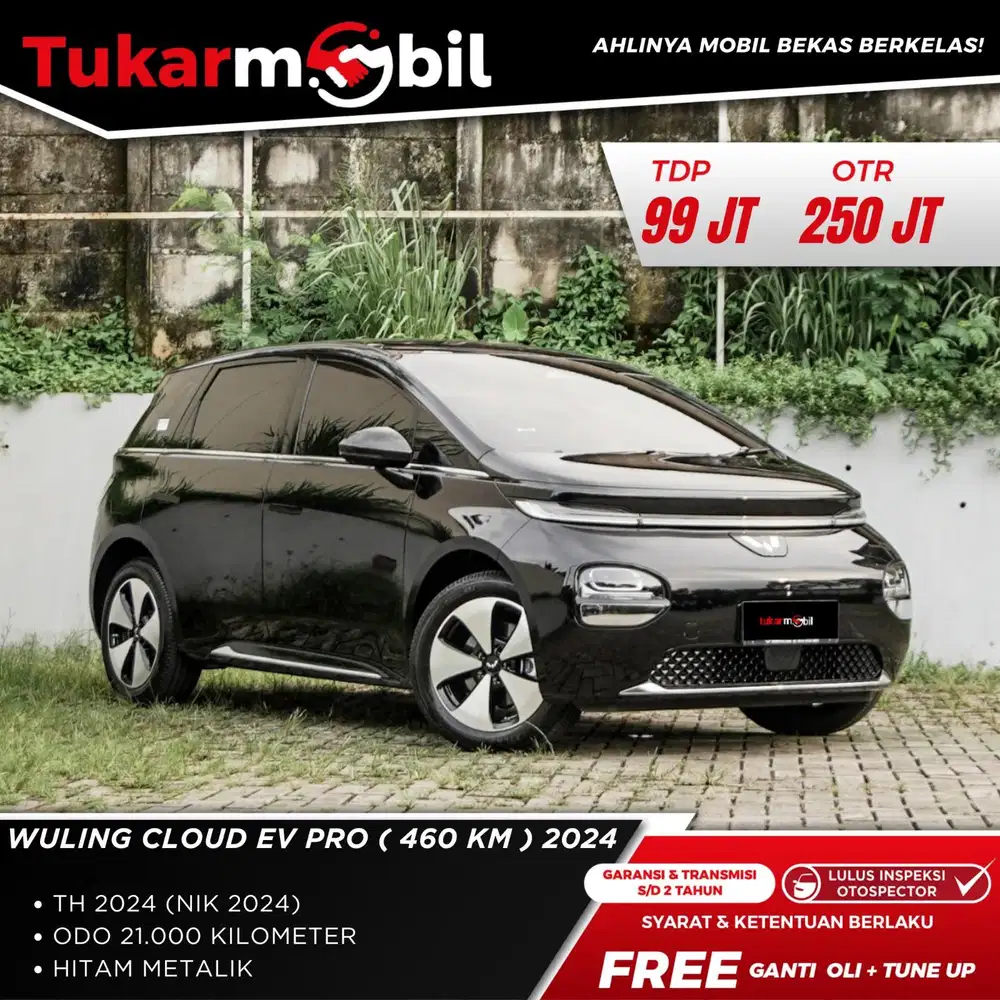 Wuling Cloud EV PRO(460KM) Tahun 2024