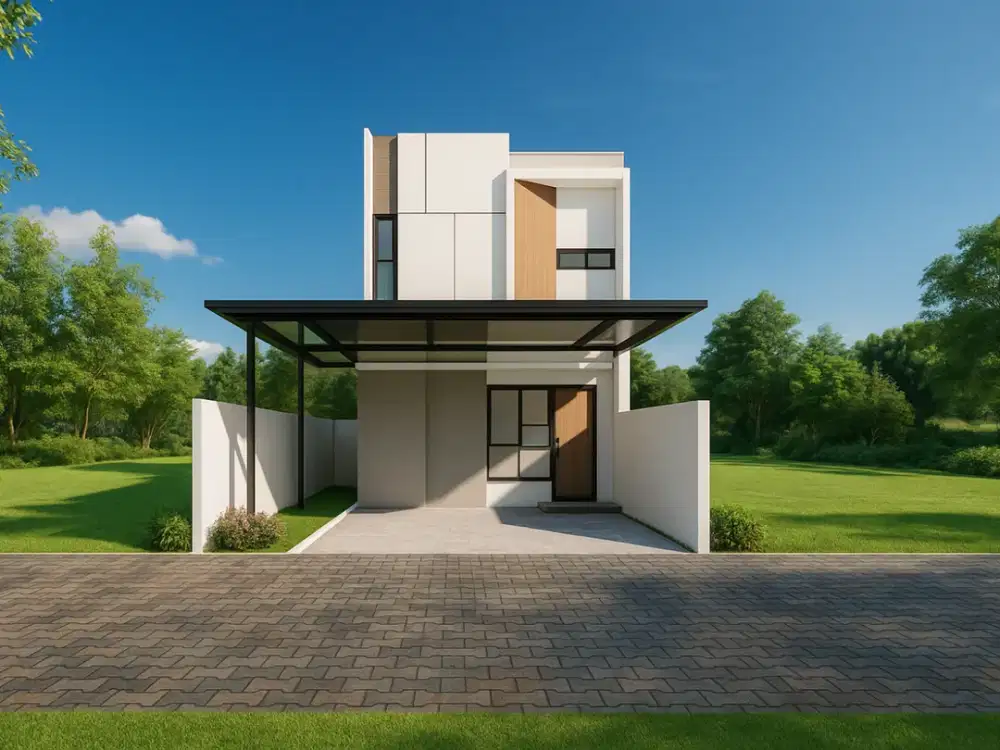 Rumah Cluster Jogja 2 Lantai Type 60 Dekat Tengkleng Gajah Jalan Kaliurang Km 9 900 Jt Siap Huni