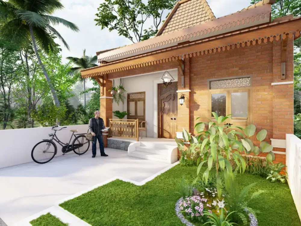 Rumah Joglo Minimalis 400 Jutaan, 15 Menit ke Jogja!