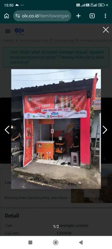 Jaga kedai Jamu
