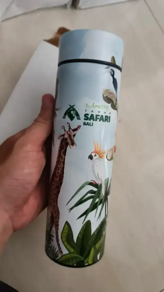 Tumbler safari sus 304 dan indikator suhu