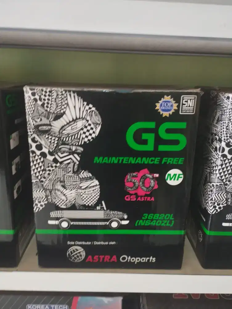 jual/tukar tambah aki gs astra ns40zl 35 ah
