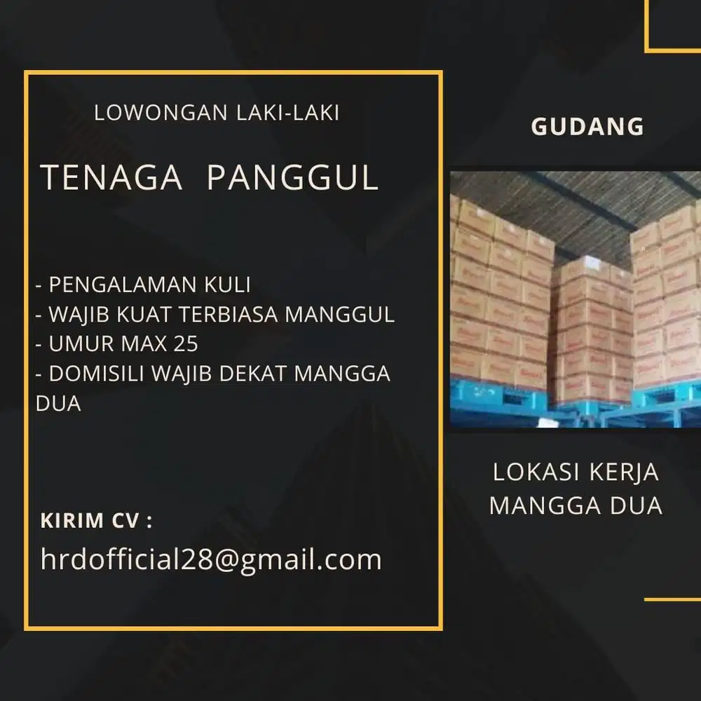 KULI PAKING PANGGUL MANGGA DUA