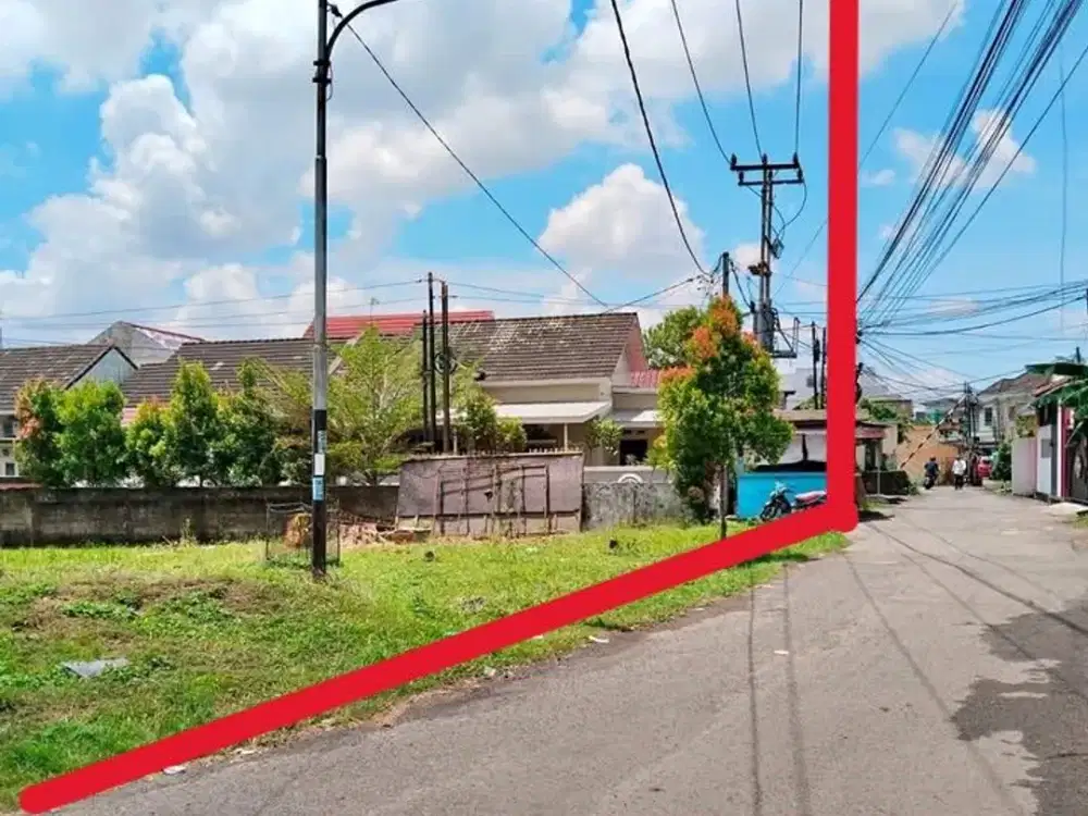 Dijual tanah dekat Kantor Gubernur Palembang JL Kancil putih