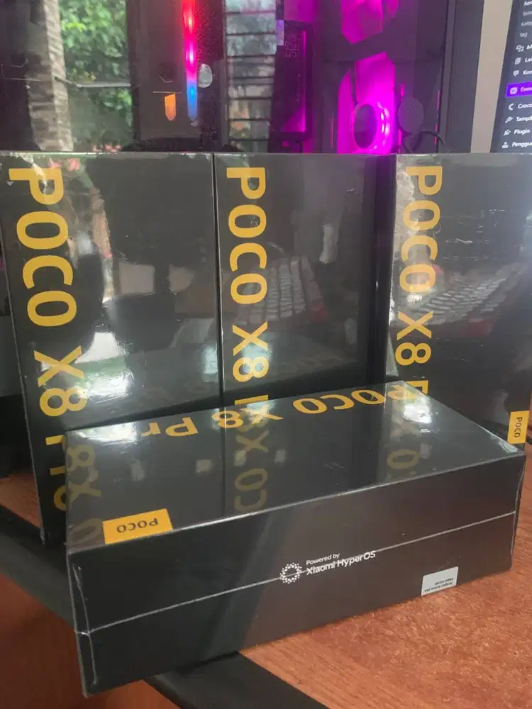 Jual POCO X8 PRO 5G 12/512GB BARU SEGEL GARANSI RESMI MURAH!
