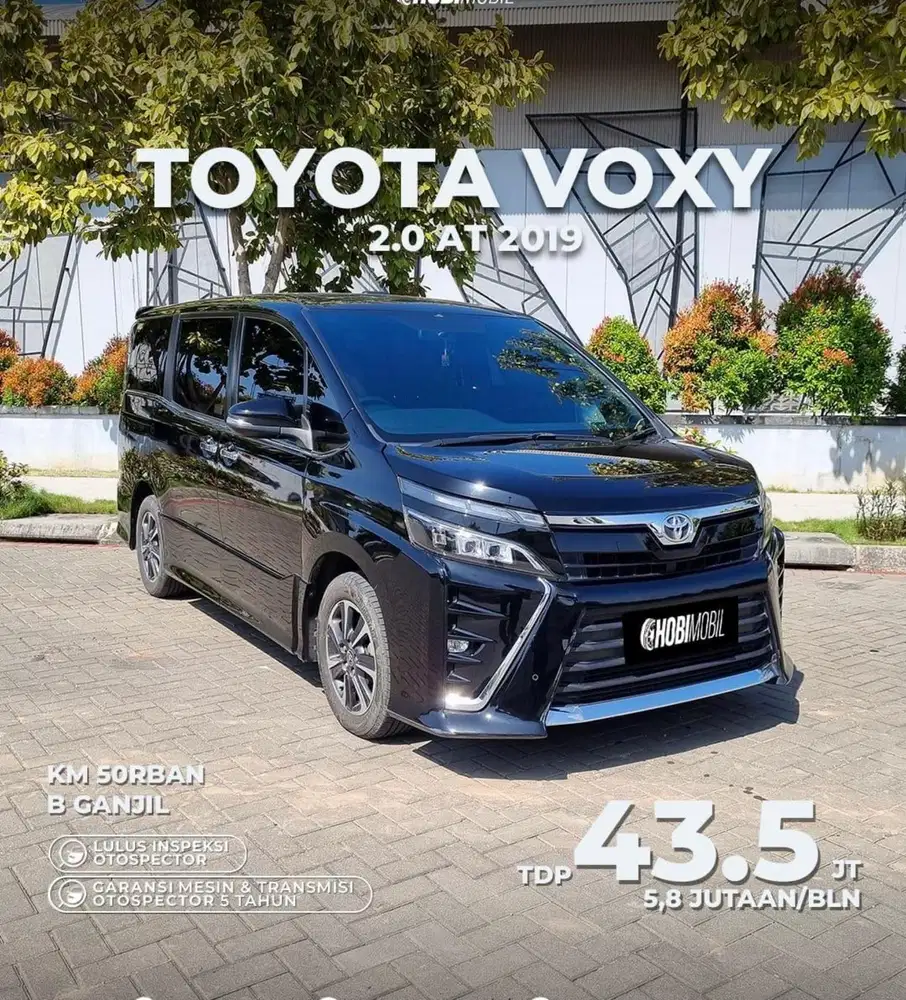 Unit : Toyota Voxy 2.0 AT Thn 2019