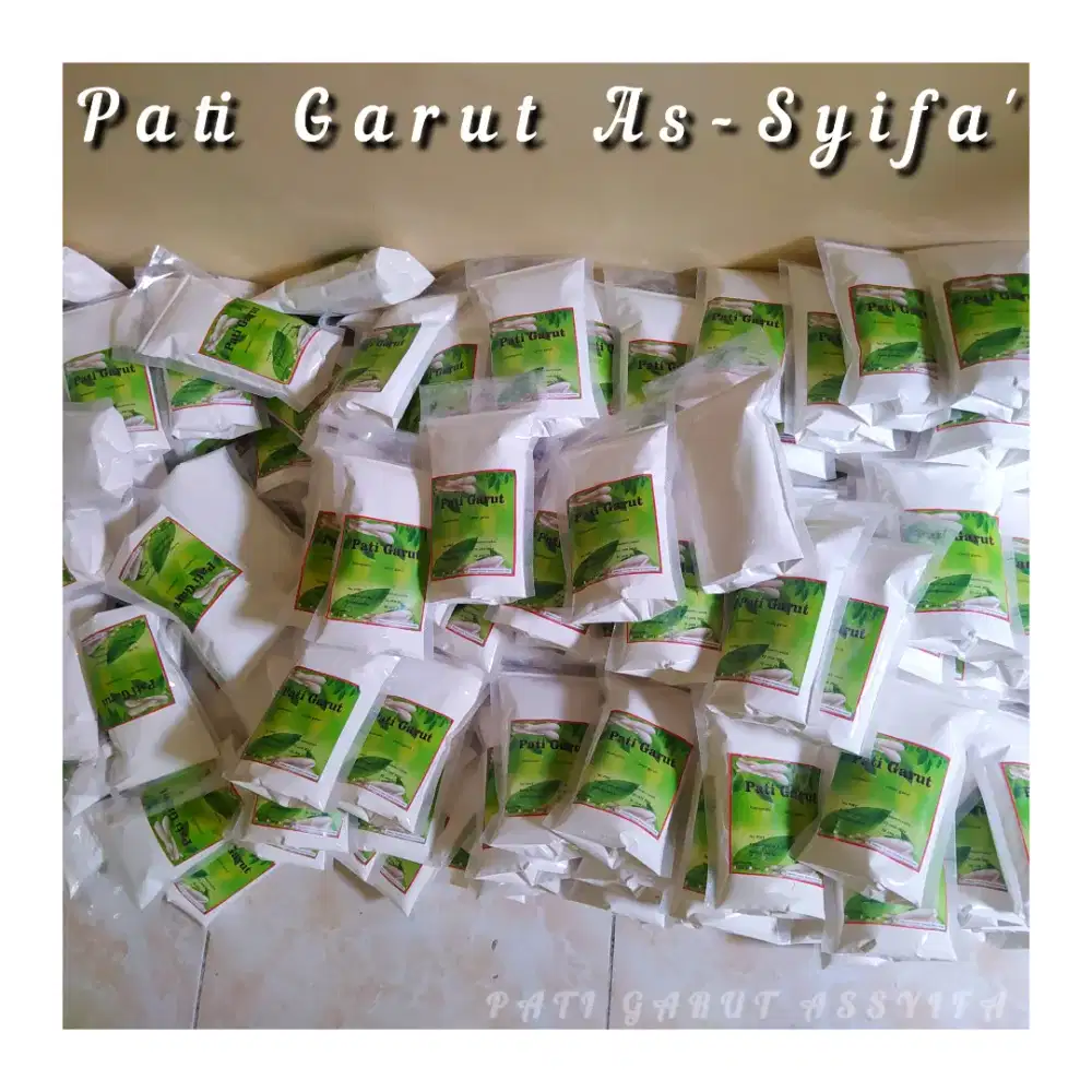 Tepung Pati Garut 100% Asli