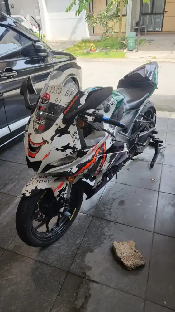 Yamaha R25 V2 full modifikasi R 25