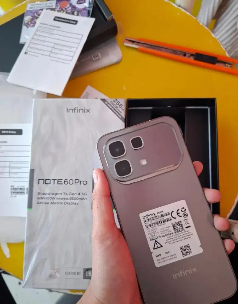 INFINIX NOTE 60 PRO 8/12/256 GARANSI RESMI 1 TAHUN