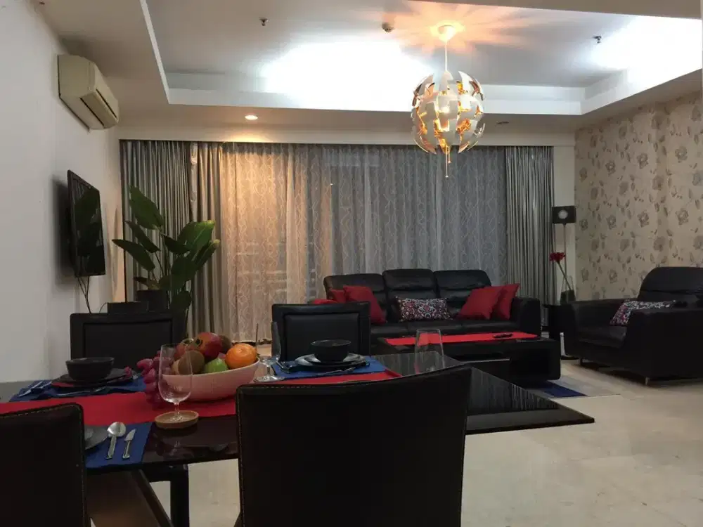 Disewa Apartemen Setiabudi Residence 3BR Full furnish uk 149m at Jakarta Selatan