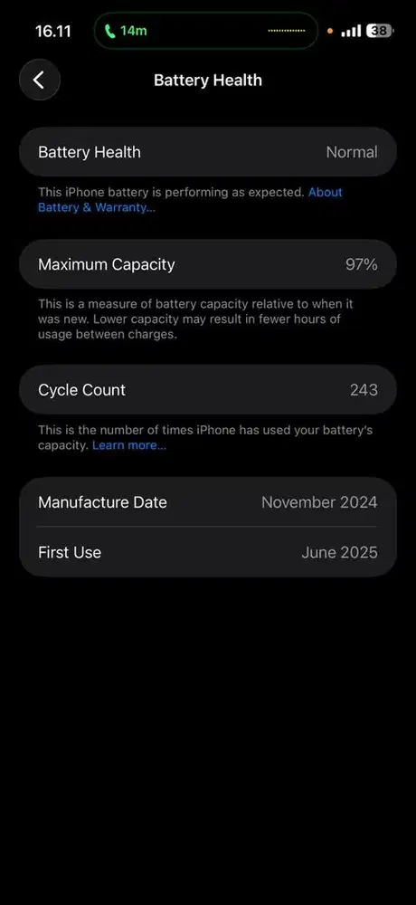 Iphone 16 promax 256 GB