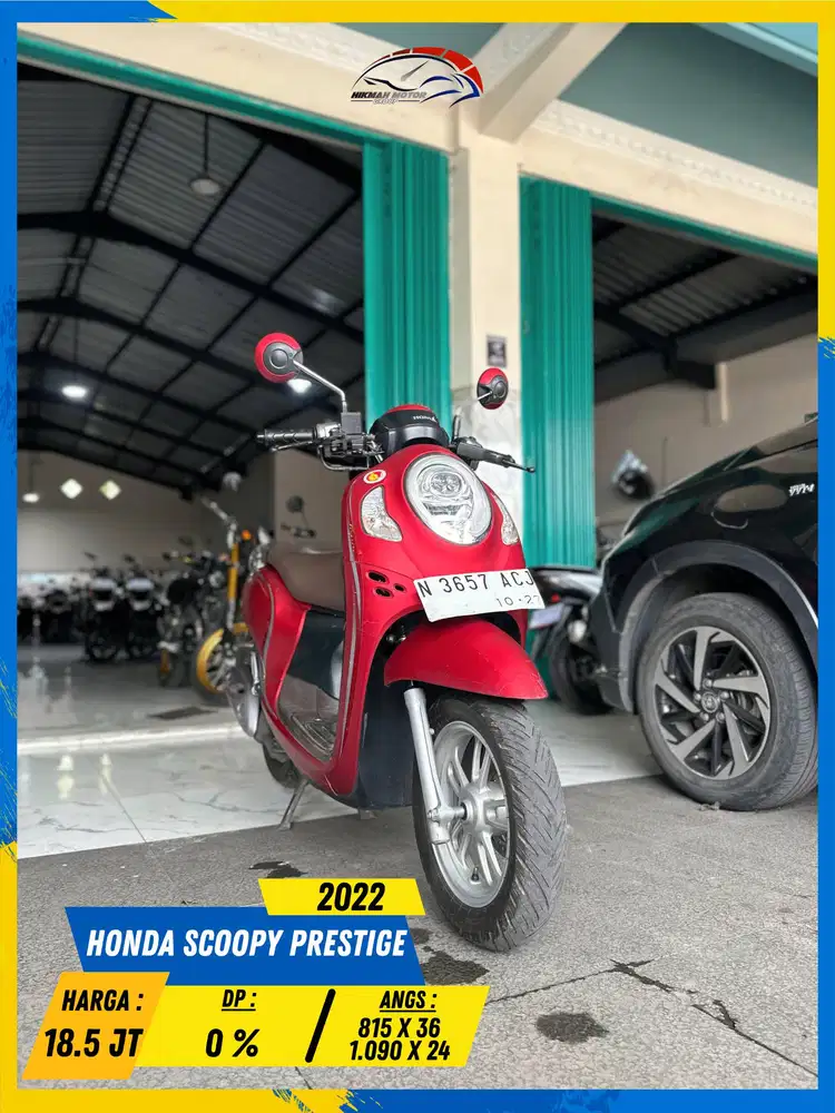 HONDA SCOOPY PRESTIGE 2022 SIAP ANGKUT MASSZEHH HIKMAH MOTOR KEPUH