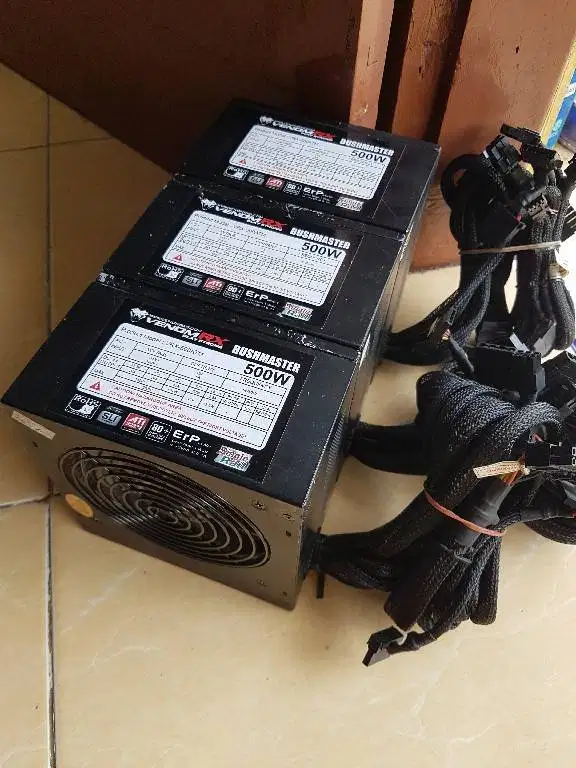 PSU Venomrx Bushmaster 500w 80+ 2x6 pin vga