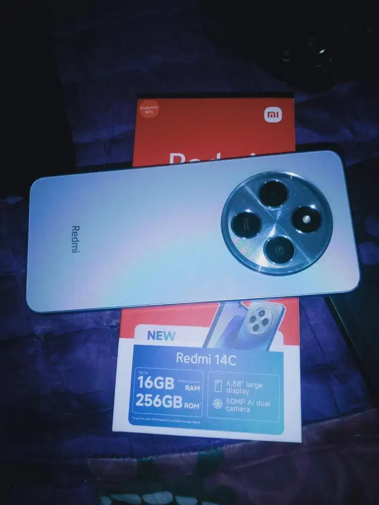 Di jual Redmi 14C Ram 16/256 GB Fullset