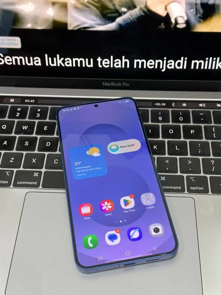 Samsung S25 Plus Ram 12/256 Full Set Original Garansi Resmi Mulus