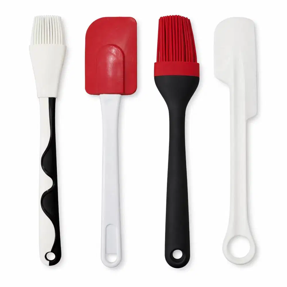 [PII-83] Preloved Aneka Spatula + Kuas 4 PCS