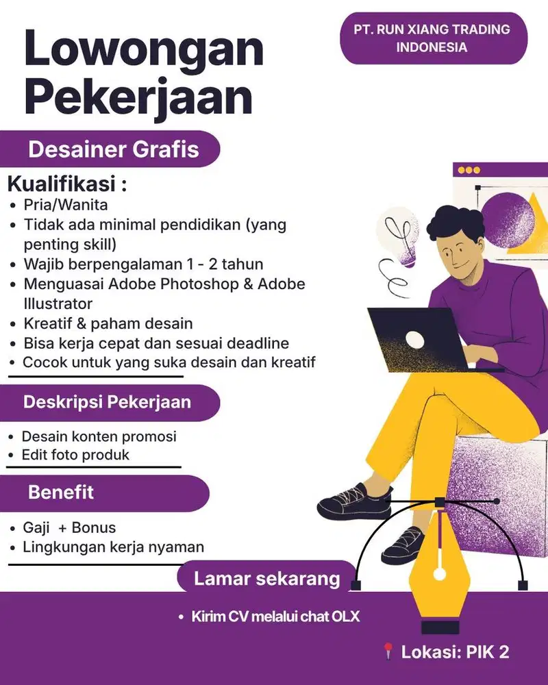 Lowongan kerja host