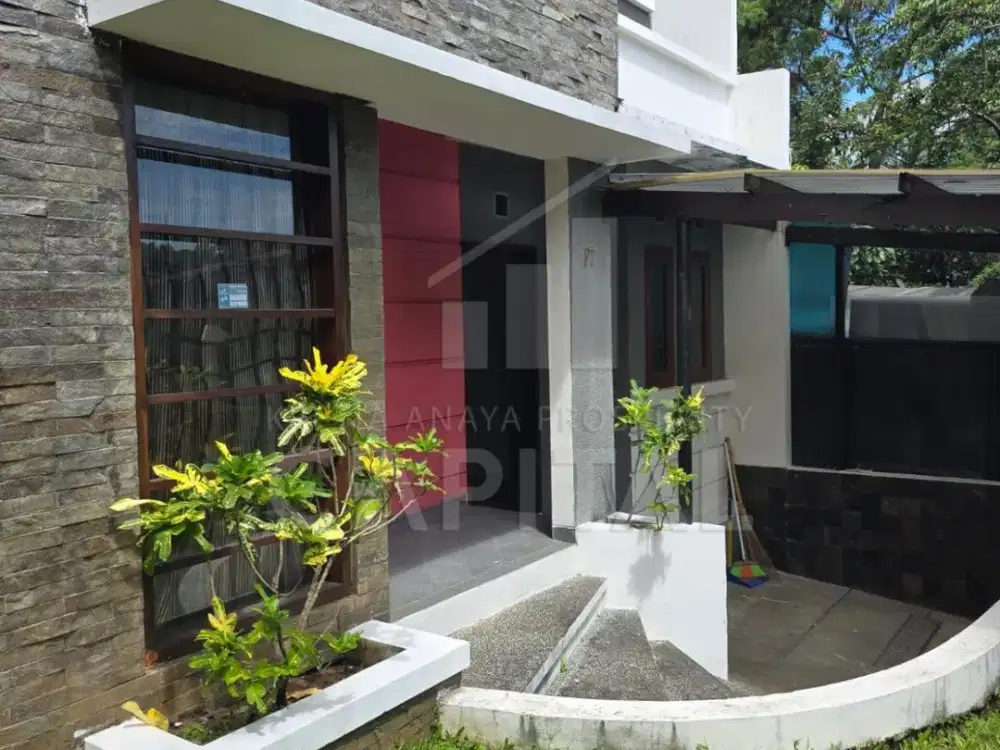 RUMAH ASRI DAN SEJUK DENGAN VIEW PEPOHONAN DI KAMPUNG PADI DAGO
