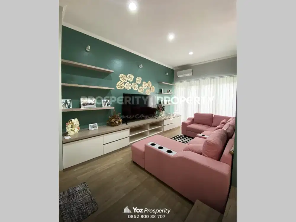 Rumah Full Furnished di Cluster Flamingo The Springs Gading Serpong