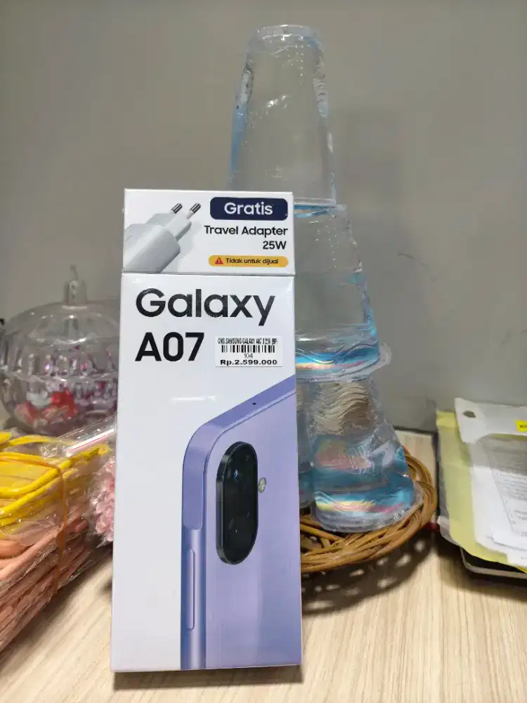 ready Samsung A07 8/256 garansi resmi 1tahun Atlantis dahsyat