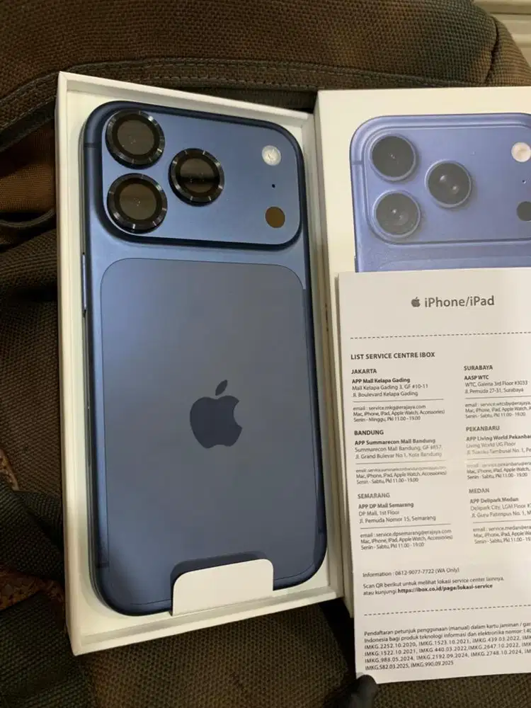 iPhone 17 Pro 256gb iBox 1 Minggu
