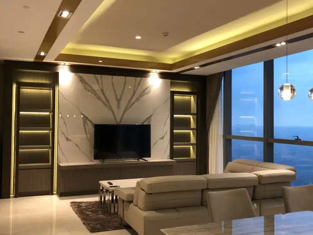 Disewa Apartemen Casa Domaine Furnish 3BR uk 160m at Jakarta Pusat