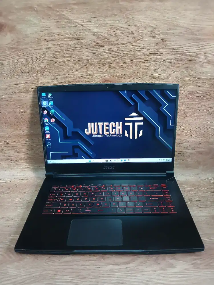 LAPTOP GAMING MSI MS-16R4 GTX 1650 CORE i7 GEN 9 RAM 16GB DUAL VGA